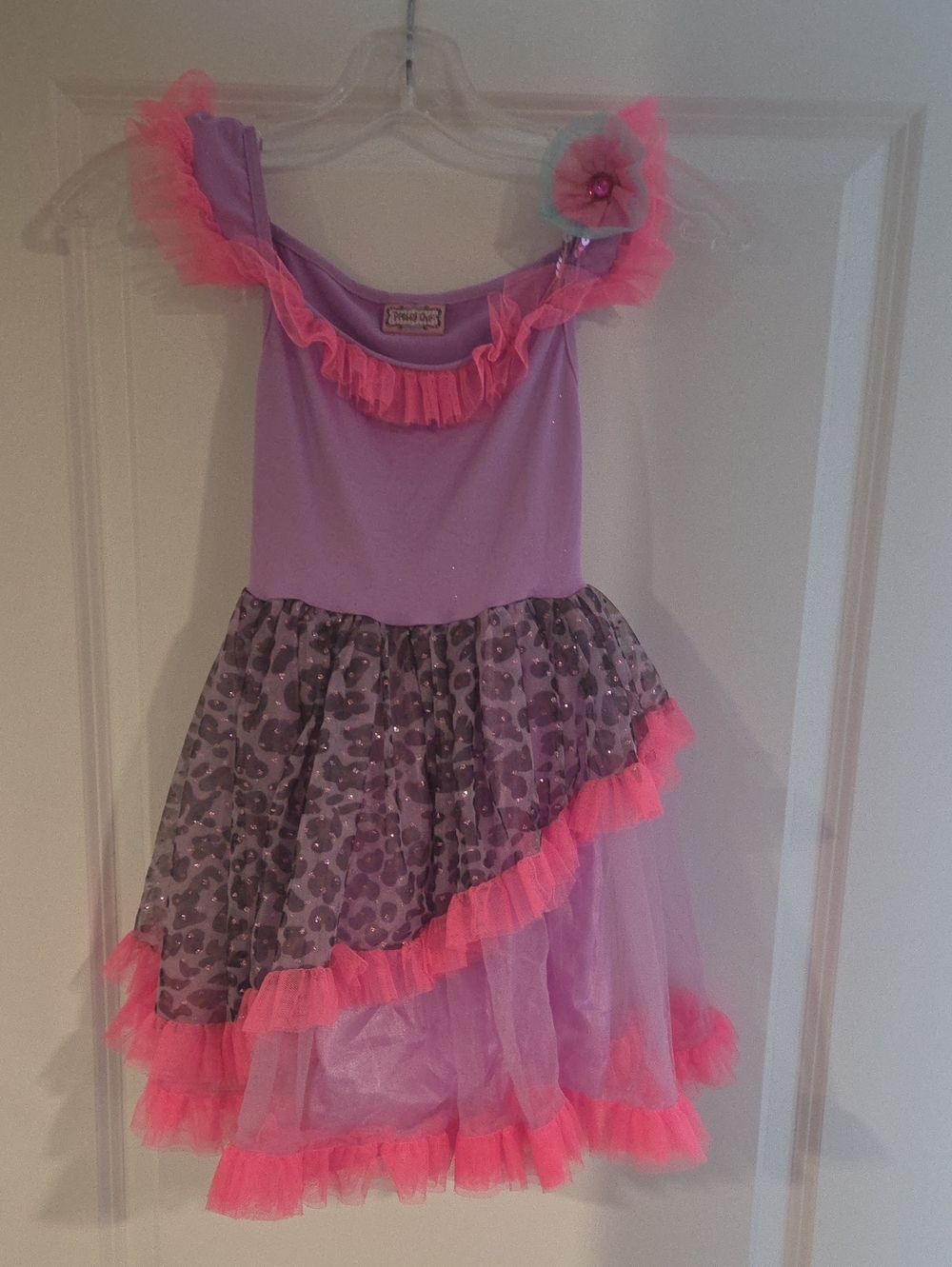 Girls' Lavender & Hot Pink Tulle Costume Dress - Kids Costume Pretty Chic